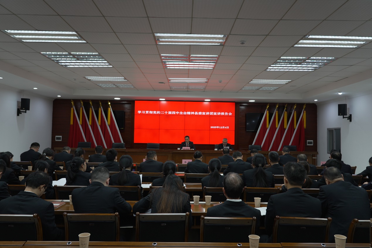 郁南法院召開學(xué)習(xí)貫徹黨的二十屆四中全會精神宣講報告會.docx_1